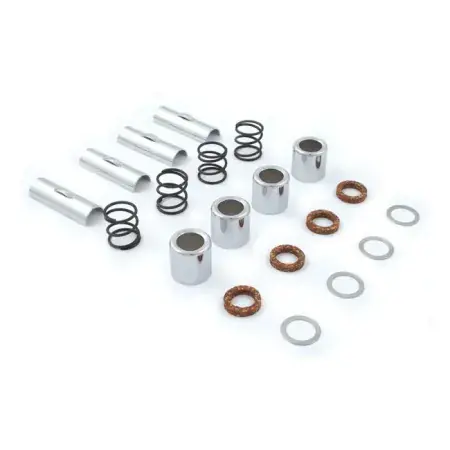 Fan Favorite Doss Upper Pushrod Cover Kit For 57-E79 XL & 48-65 Panhead In Chrome (19102)