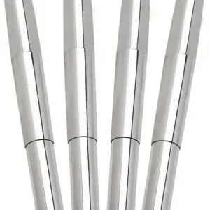 Brand New Jims Billet Aluminium Chrome Pushrod Cover Kit For 99-17 Twin Cam (3004)