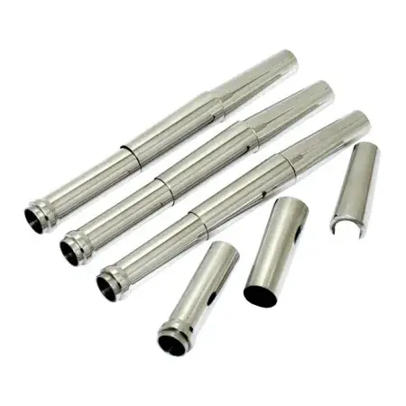 Jims Billet Aluminium Chrome Pushrod Cover Kits For 84-99 Evo Big Twins (3002) Bulk Order