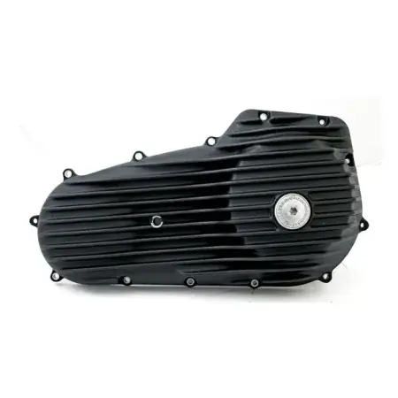EMD Snatch Dyna Primary Cover in Black Finish For 2007-2017 Dyna With Mid-Controls Models (PCTC/D/R/B) Order Now