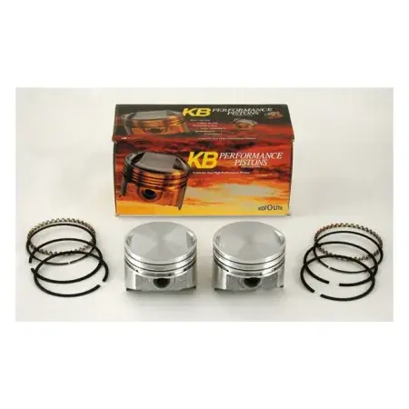 Exclusive Offer KB Performance 1340cc Evo BT Standard Diameter Piston Kit For 1984-1999 1340cc Evo Big Twin Models (KB258STD)