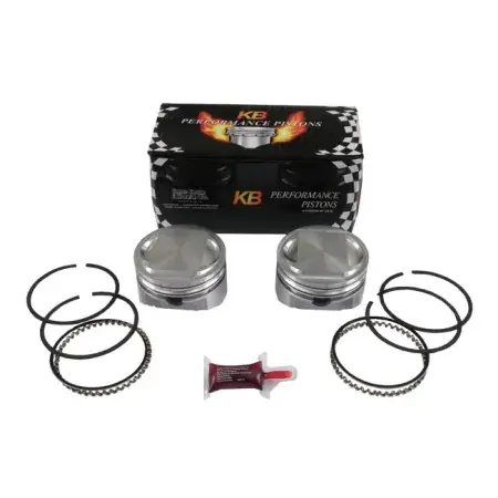 KB Performance Standard Diameter 10.5:1 CR Piston Set For 1999-2006 TCA/B Models (KB411STD) Direct From Factory