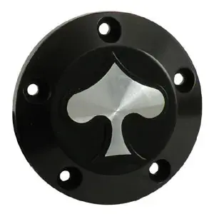 Premium CPV Spade Point Cover In Black Finish For 1999-2017 B.T Models (0196B)