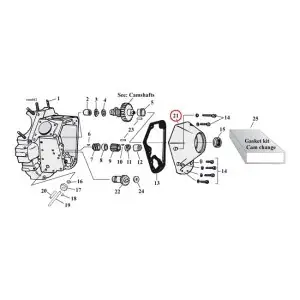 Top Rated DOSS Big Twin Cam Cover In Chrome Finish For 93-99 B.T. (excl. TC) (68-184)