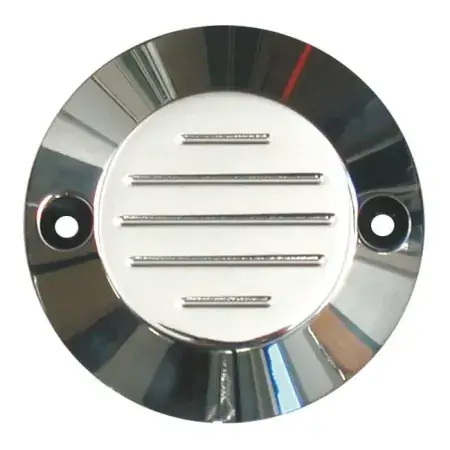 Mega Sale DOSS Grooved Point Cover in Polished Finish For 1970-1999 B.T. (Excluding TC), 2004-2020 XL Sportster (Excluding 2008-2012 XR1200) Models (0190)