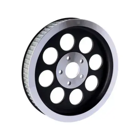 DOSS OEM Style Hard Anodized 70 Tooth Wheel Pulley For 1984-1999 Evo B.T., 1999 Twin Cam Models (15-057) New Arrival