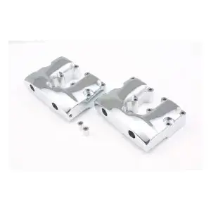 DOSS Shovelhead Rocker Box Set In Chrome Plated Finish For 66-84 Shovelhead Models (80455) Limited Edition