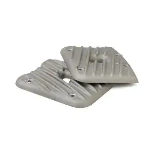Buy Today EMD Ribster Rocker Box Covers In Raw Finish For 84-99 Evo B.T. (0940-1535)