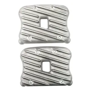 No Minimum Order EMD Ribster Rocker Box Covers In Semi-Polished Finish For 04-17 XL (RCXLI/R/SP)