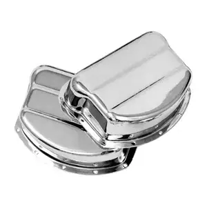 Genuine Paughco Panhead Rocker Box Covers In Chrome Steel Stock Style (765)