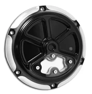 Roland Sands Design Clarity Derby Cover In Contrast Cut Finish For Harley Davidson 2004-2022 XL Sportster Motorcycles (0177-2035-BM) Weekend Sale