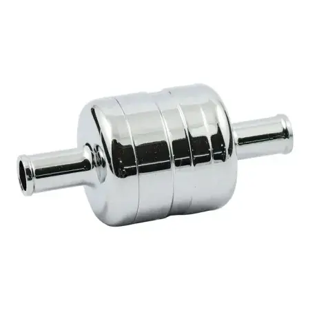 Popular DOSS PCV Crankcase Breather Cannister in Chrome Finish For Universal Use (64058)