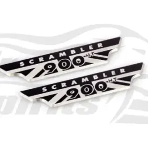 Free Spirits Crankcase Badge For Triumph Street Scrambler (Pair) (800608) Same Day Shipping
