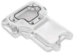 Roland Sands Design Clarity 6 Speed Transmission Top Cover In Chrome Finish For Harley Davidson 2007-2017 Softails, 2007-2016 Touring And 2006-2017 Dyna Motorcycles (0203-2004-CH) Free Shipping