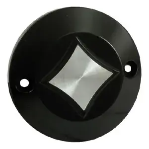 CPV Diamond Point Cover In Black Finish For 1970-1999 B.T And 1971-2011 XL Models (0191B) In Demand