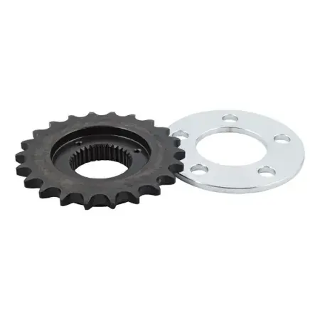 Trusted Brand DOSS 22 Tooth Offset Transmission Sprocket Kit For Harley Davidson 1986-2006 Softail & 1985-1994 FXR Models (12-027)