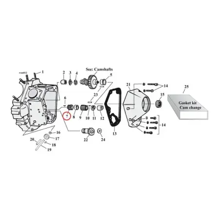 DOSS Drive Gear, Oil Pump. 6 Tooth On Pinion Shaft For 1973-1989 B.T. Models (M71667) Don’t Miss Out