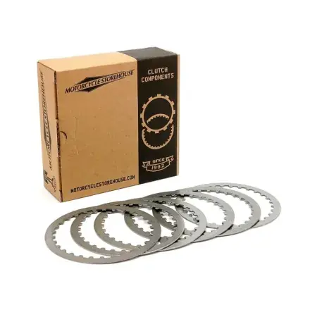 Doss Steel Drive Plate Set For Harley Davidson 1998-2017 Big Twin Models (Excl. 2015-2017 Models With A&S Clutch & 2018 M8 Models) (MES501MCS) Sale