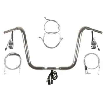 Build Your Own Custom Road King 1996-2007 PREWIRED Ape Hangers Handlebar DIY kit Certified