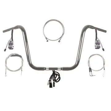 Markdown Build Your Own Custom Softail Fat Boy 1990-1995 PREWIRED Ape Hangers Handlebar DIY kit