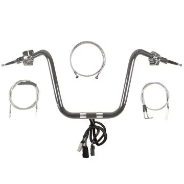 Secure Checkout Build Your Own Custom Softail Fat Boy 2011-2015 COMPLETE Ape Hangers Handlebar DIY kit
