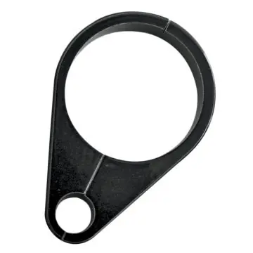 1 1/8" Black Billet Brake Line and Clutch Cable Clamp for Harley-Davidson Handlebars or Frames Discount
