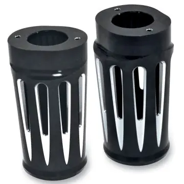Arlen Ness Deep Cut Black Fork Boots for 1990-2013 Harley-Davidson Touring models Super Sale