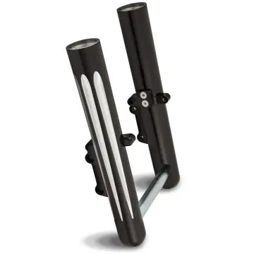Original Arlen Ness Deep Cut Black Hot Legs Fork Legs for 2008-2013 Harley-Davidson Touring models