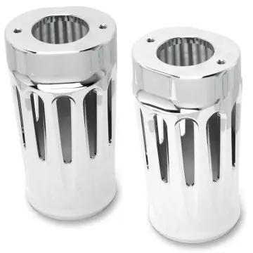 No Minimum Order Arlen Ness Deep Cut Chrome Fork Boots for 1990-2013 Harley-Davidson Touring models