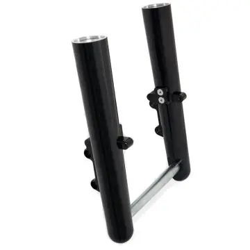 Special Offer Arlen Ness Smooth Black Hot Legs Fork Legs for 2008-2013 Harley-Davidson Touring models