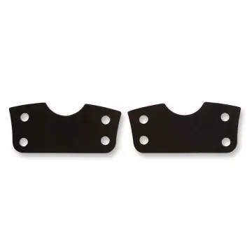 Black Fender Riser Brackets for 21" Wheel on 2014 & Newer Harley-Davidson Touring models Crafted