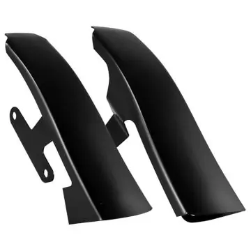 Black Fender-Saddlebag Filler Panels for 2009-2013 Harley-Davidson Touring models Budget