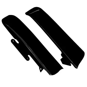 Black Fender-Saddlebag Filler Panels for 2014 and newer Harley-Davidson Touring models Fast Shipping