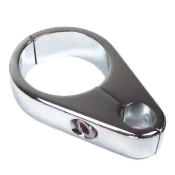 Chrome Billet 1 3/8" Frame mount Clutch Cable or Brake Line Clamp for Harley-Davidson models Buy Online