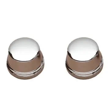 Holiday Sale Chrome Front Axle Nut Covers 2000-2007 Harley-Davidson Touring Models