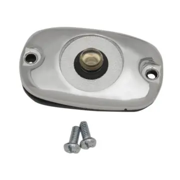 Premium Chrome Front Brake Master Cylinder Cover for 1996-2004 Harley-Davidson Touring models