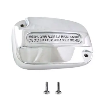 Chrome Front Clutch Master Cylinder Cover for for 2017 and Newer Harley-Davidson Touring models Genuine