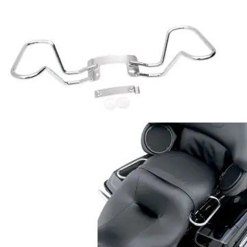 Chrome Passenger Hand Rail Kit for 2009-2013 Harley-Davidson Touring models Next Day Delivery