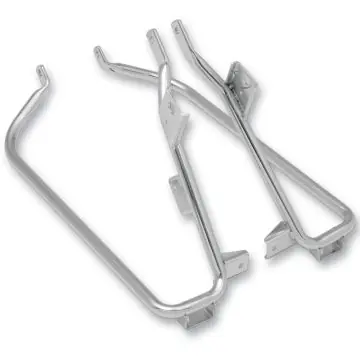 Chrome Saddlebag Support and Guard Eliminator Bracket Set for 2009-2013 Harley-Davidson Touring models Price Cut