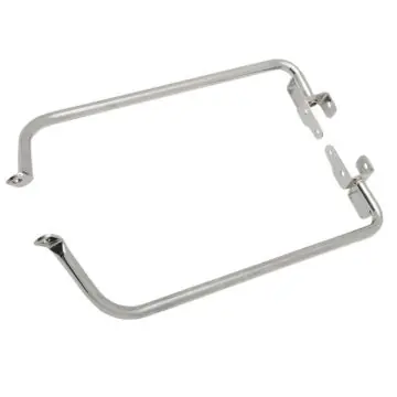 Chrome Saddlebag Support Bracket Set for 2014 and Newer Harley-Davidson Street Glide and Road Glide models Authentic