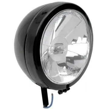 Trending Gloss Black 4 1/2" Diamond Styled Spotlight for 1997-2013 Harley-Davidson Touring models
