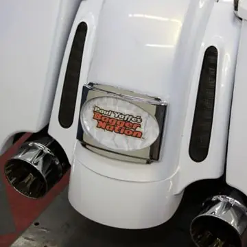 Special Offer Paul Yaffe Chrome Stealth III License Frame Kit for 2009-2013 Harley Davidson Touring CVO models