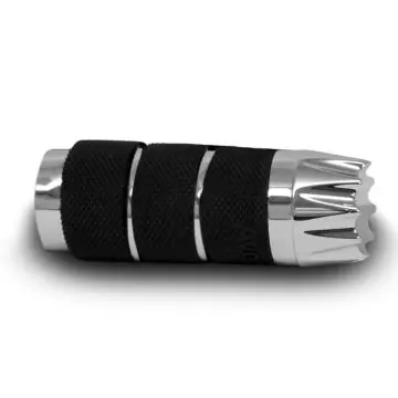 RC Components Excalibur Chrome Cushion Shifter-Brake Peg for 1986 & Newer Harley-Davidson models New Release