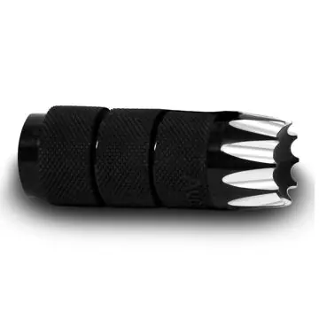 Limited Edition RC Components Excalibur Eclipse Cushion Shifter-Brake Peg for 1986 & Newer Harley-Davidson models