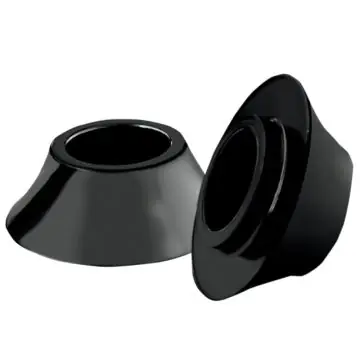 Save Now RC Components Gloss Black Tapered Front Axle Wheel Spacers for 2000-2007 Harley-Davidson Touring models