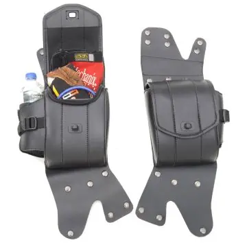 New Arrival Saddlemen Cruis'n Deluxe Saddlebag Guard Bags 1997-2013 Harley-Davidson Touring