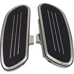 Streamliner Styled Chrome Passenger Floor Boards for 1997 and Newer Harley-Davidson Softail, Touring models Save Now