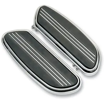 Weekend Sale V-Factor Streamliner Styled Chrome Floor Boards for Harley-Davidson Touring models
