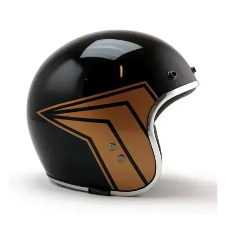 Roeg X 13 1/2 Skull Bucket Helmet Gloss Black - XL (ARM855719) Authentic
