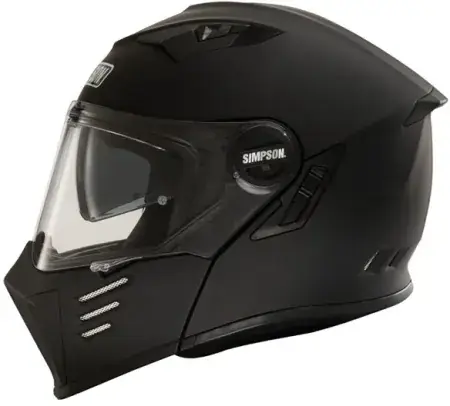 Simpson Darksome Helmet - Matt Black - Size Small (18610-S-102) Last Chance